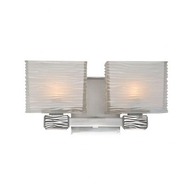 Hartsdale 2 Light Bath Vanity 6.25 x 12 Inch  by Hudson Valley - 4662-PN