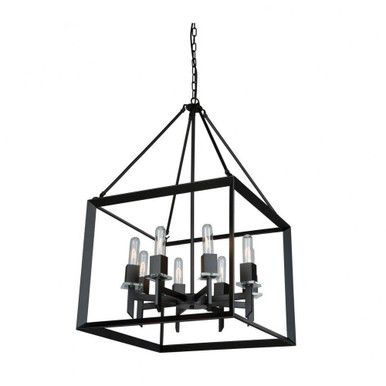 Vineyard 8 Light Small Chandelier by Artcraft AC10069