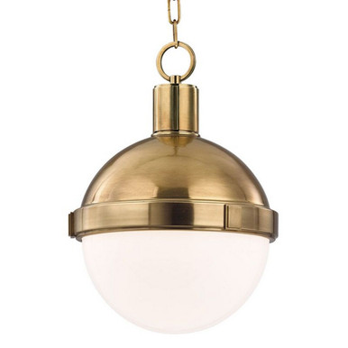 Lambert 1 Light Medium Pendant 16 Inch Tall by Hudson Valley - 612