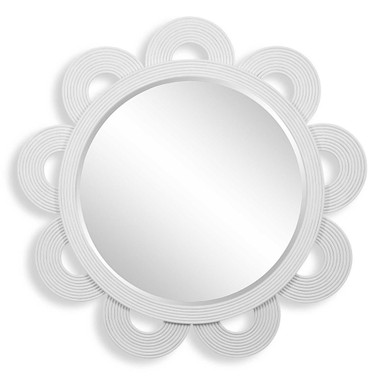 Clematis Round Mirror 46 Inch Tall and 46 Inch Wide by Uttermost - 08177