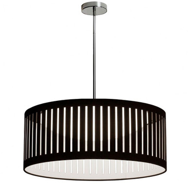 Slit Drum 22W 1 LED Large Pendant by Dainolite - SDLED-20P