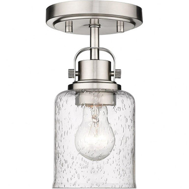 Kinsley 1 Light Flush Mount 9.5 x 5.25 Inches Wide by Z-Lite - 340F1