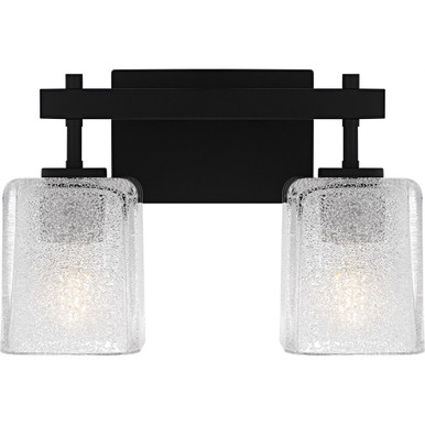 Brenthouse 2 Light Bath Vanity 9.25 Inch Tall and 13.5 Inch Wide by Quoizel - BTH8613