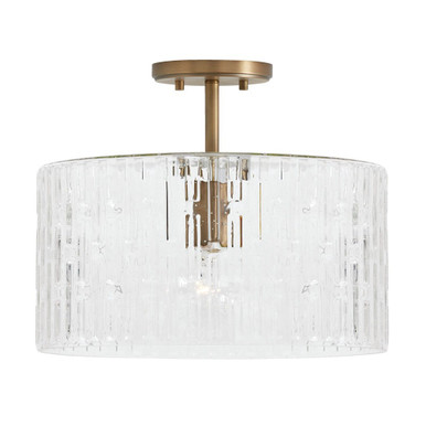 Emerson 1 Light 15 Inch Wide Semi Flush Mount by Capital - 241311