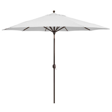 Standard 11 Foot Aluminum Crank Lift Octagon Market Umbrella by Galtech - 986