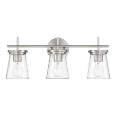 Connell 3 Light Bath Vanity 9.38 Inch Tall and 22 Inch Wide by Craftmade - 60403