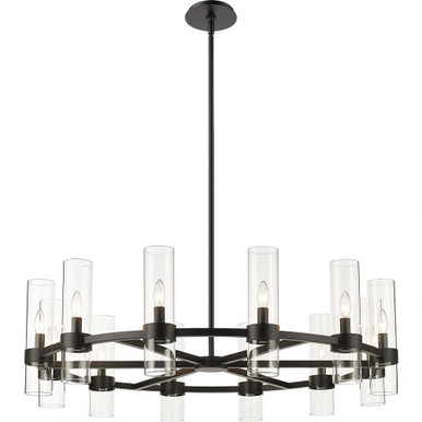Datus 12 Light Chandelier 13 x 43.5 Inches Wide by Z-Lite - 4008-12