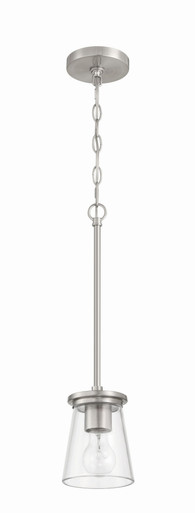 Connell 1 Light Mini Pendant 20 Inch Tall and 5 Inch Wide by Craftmade - 60491