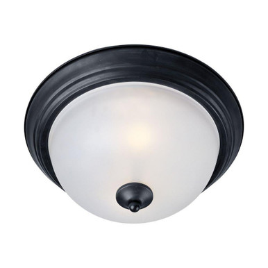 Essentials 584X 3 Light 15.5 Inch Wide Flush Mount by Maxim - 5842FTBK