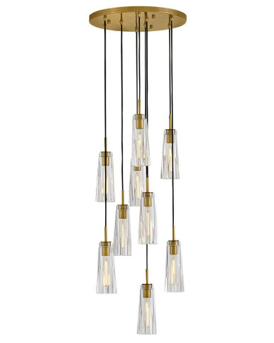 Cosette 12W 9LED Adjustable Pendant 19.75 Inch Wide by Fredrick Ramond - FR31104