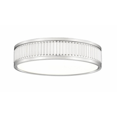 Stari 24W 1 LED Flush Mount 3 Inch Tall and 12.75 Inch Wide By Z-Lite - 1013F12