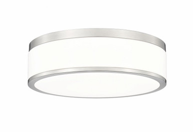 Ballord 24W 1 LED 12 Inch Wide Flush Mount by Z-Lite - 1012F12