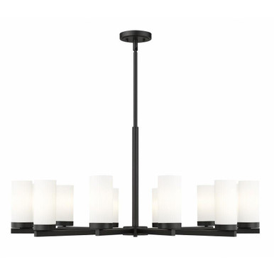 Danica 12 Light Chandelier 17.5 Inches Tall and 39 Inches Wide by Z-Lite - 3044-12