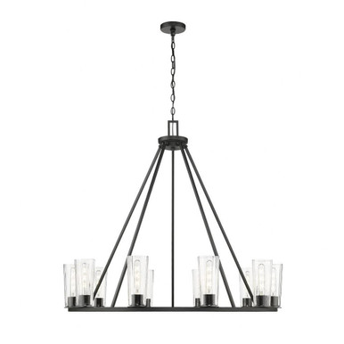 Titus 10 Light Chandelier 28 Inches Tall and 46 Inches Wide by Z-Lite - 826-10