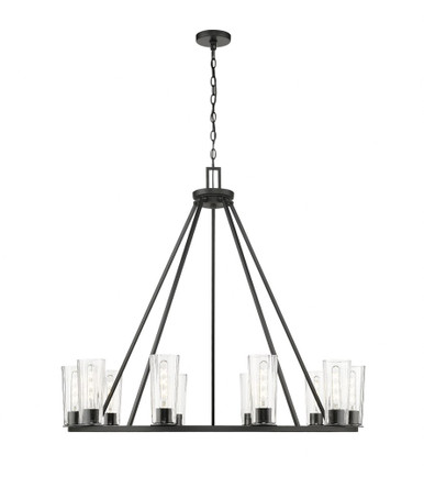 Titus 10 Light Chandelier 28 Inches Tall and 46 Inches Wide by Z-Lite - 826-10