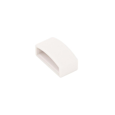 Snap On Strip End Cap with Silicon Sealant 0.63 Inch Wide by WAC - T24-OD-EC-WT