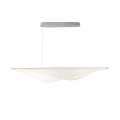 Manta 56W 1 LED Linear Pendant 8.5 Inch Tall and 9.75 Inch Wide by ET2 - E24716-144PC