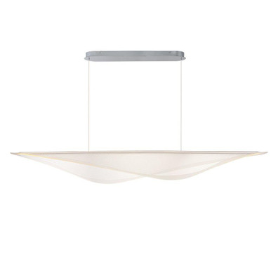 Manta 65W 1 LED Linear Pendant 8.5 Inch Tall and 9.75 Inch Wide by ET2 - E24718-144PC