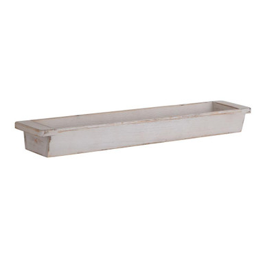 White Tray (Set of 3) 3.15 Inch Tall and 31.5 Inch Wide by Stylecraft - AC731164DS