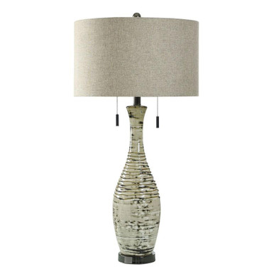 Truffle 2 Light Table Lamp 34 Inch Tall and 17 Inch Wide by Stylecraft - L333760DS