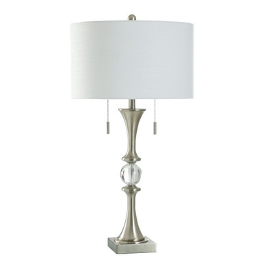 2 Light Table Lamp 32.5 Inch Tall and 17 Inch Wide by Stylecraft - L333788DS