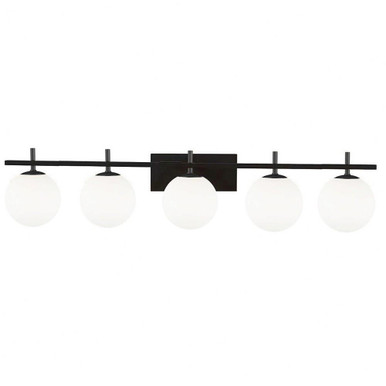 Vivaldi 5 Light Vanity Light by Dainolite - VAD-415W