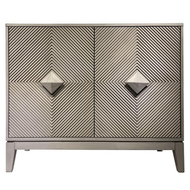 Two Door Pulls Cabinet 33 Inch Tall and 39 Inch Wide by Stylecraft - VSF27080DS