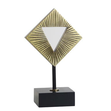 Auric Tabletop Decor 13.5 Inch Tall and 8 Inch Wide by Stylecraft - NWA431122DS