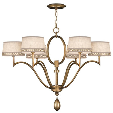 Allegretto 6 Light Oversized Round Chandelier by Fine Art 785840 - 785840