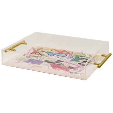 Songbook II Tray 2.5 Inch Tall and 19 Inch Wide by Harp and Finial - HFA71246DS