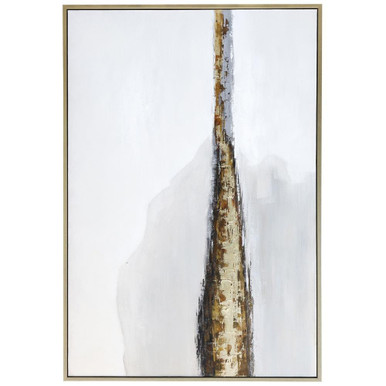 Lineation Framed Canvas Art 40 Inch Tall X 60 Inch Wide by Harp and Finial - HFW34379DS