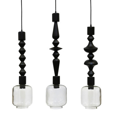 Fairfax 40W 3 LED Chandelier 25.2 Inch Tall and 33 Inch by Harp and Finial - HFL92588DS