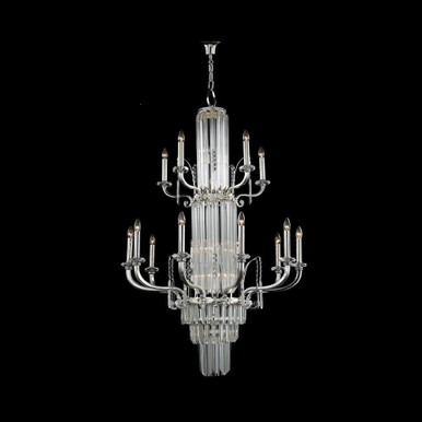 Mariner Luxury 225W 25 LED Chandelier 62.2 Inch Tall by Fine Art - 20016-0-55