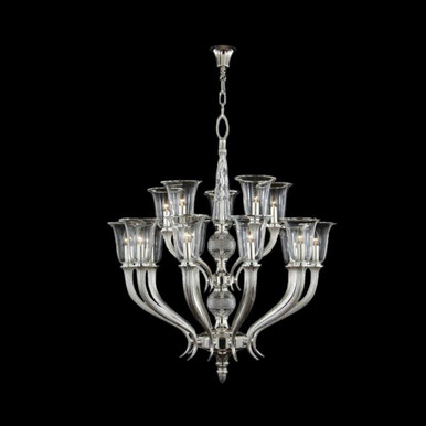 Mariner Luxury 135W 15 LED Chandelier 49.61 Inch Tall by Fine Art - 20017-1-387