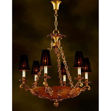Mariner Luxury 108W 12 LED Chandelier 34.25 Inch Tall by Fine Art - 19440-1-55