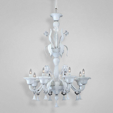 Veronica 8 Light Chandelier 48.5 Inch Tall and 37 Inch Wide by Eurofase - 22945-013