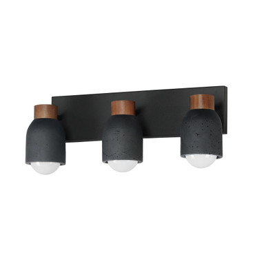 Pompeii 3 Light Bath Vanity 8.75 Inch Tall and 21 Inch Wide by Maxim - 10623