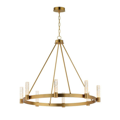 Duchess 4W 8 LED Chandelier 28 Inch Tall and 36 Inch Wide by Maxim - 38446IBNAB