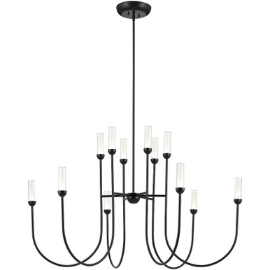 Moraine 55W 12 LED XLarge Chandelier 32.25 Inch and 50 Inch Wide by Kichler - 52758