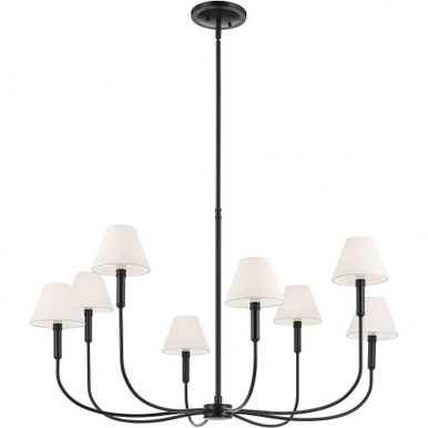 Eadie 8 Light Large Chandelier 23 Inch Tall and 41.25 Inch Wide by Kichler - 52769