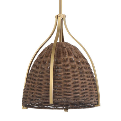 Arcelia 1 Light Pendant 14 Inch Tall and 12 Inch Wide by Hunter Fans - 48119