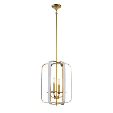 Causeway Walk - 4 Light Pendant - 33.25 inches tall by 14 inches wide - 57-BEL-4262201