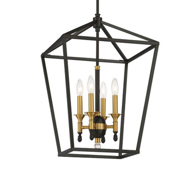 Southwell Market - 4 Light Pendant-23.75 Inches Tall and 16 Inches Wide - 57-BEL-5018424