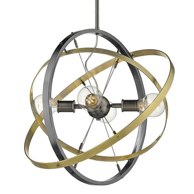 Maxwellton Avenue - Chandelier 4 Light Steel in Durable style - 64.75 Inches high by 22 Inches wide - 170-BEL-3361911
