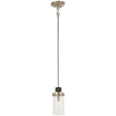 Malcolm Rowans - 1 Light Mini Pendant in Transitional Style - 9 inches tall by 4 inches wide - 57-BEL-2769152