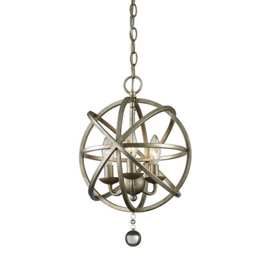Acadia 3 Light Pendant 12 Inches Wide by 17 Inches High by Z-Lite - 415-3