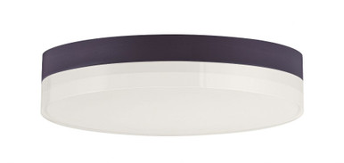 Illuminaire II 18W 1 LED 9 Inch Wide Round Flush Mount by Maxim - 57683CLFT