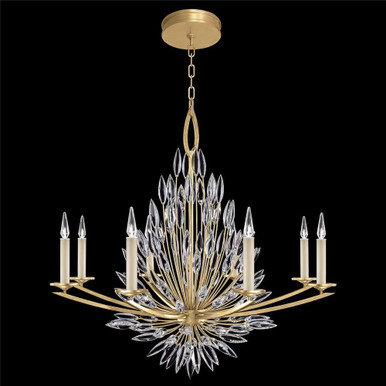 Lily Buds 8 Light Oversized Round Chandelier by Fine Art - 881240
