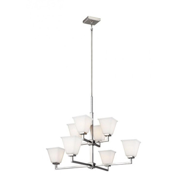 Goldsmith Promenade - 35.5 inch 74.4W 8 LED Chandelier - 73-BEL-4315275