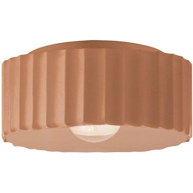 Radiance 1 Light Large Gear Flush Mount by Justice Design - CER-6187